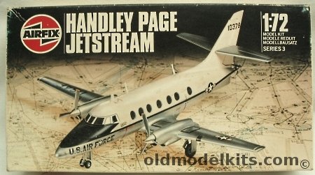 Airfix 1/72 Handley Page Jetstream - C-10A - USAF, 03012 plastic model kit